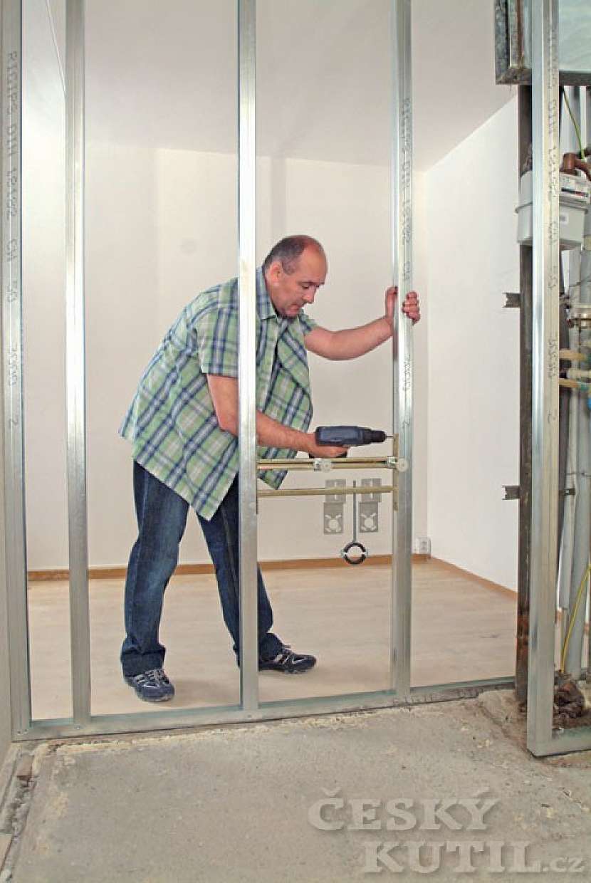 Sádrovláknité desky Rigidur: postup