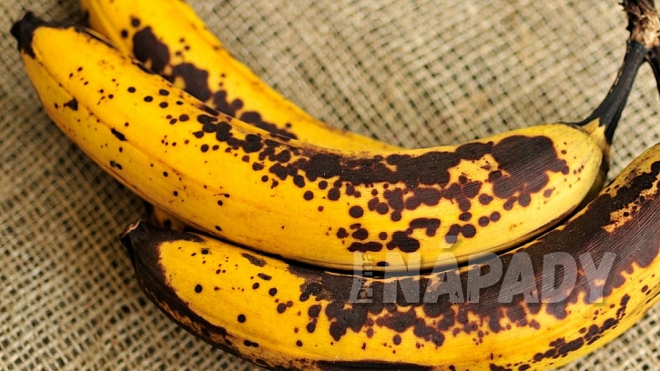 Jak zpracovat zbytky jídla: banány