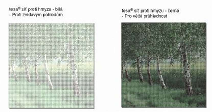 Ochrana domova před létajícím obtěžujícím hmyzem – tesa sítě proti hmyzu