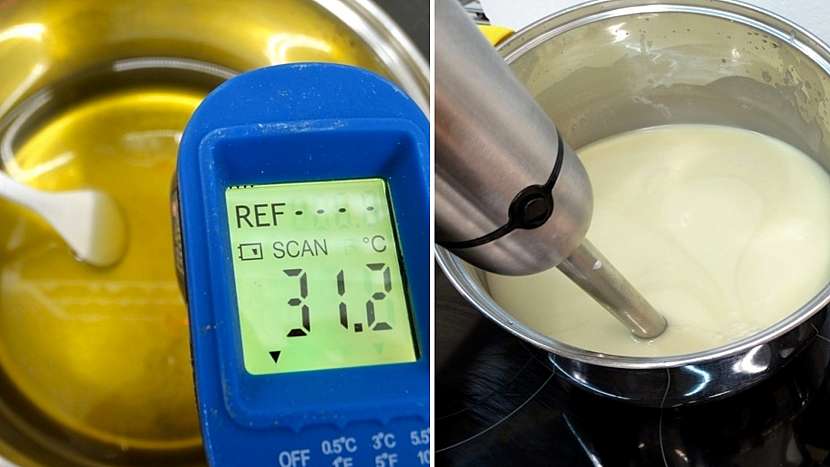 Recept na domácí bylinkové mýdlo: nastává proces zmýdelnění