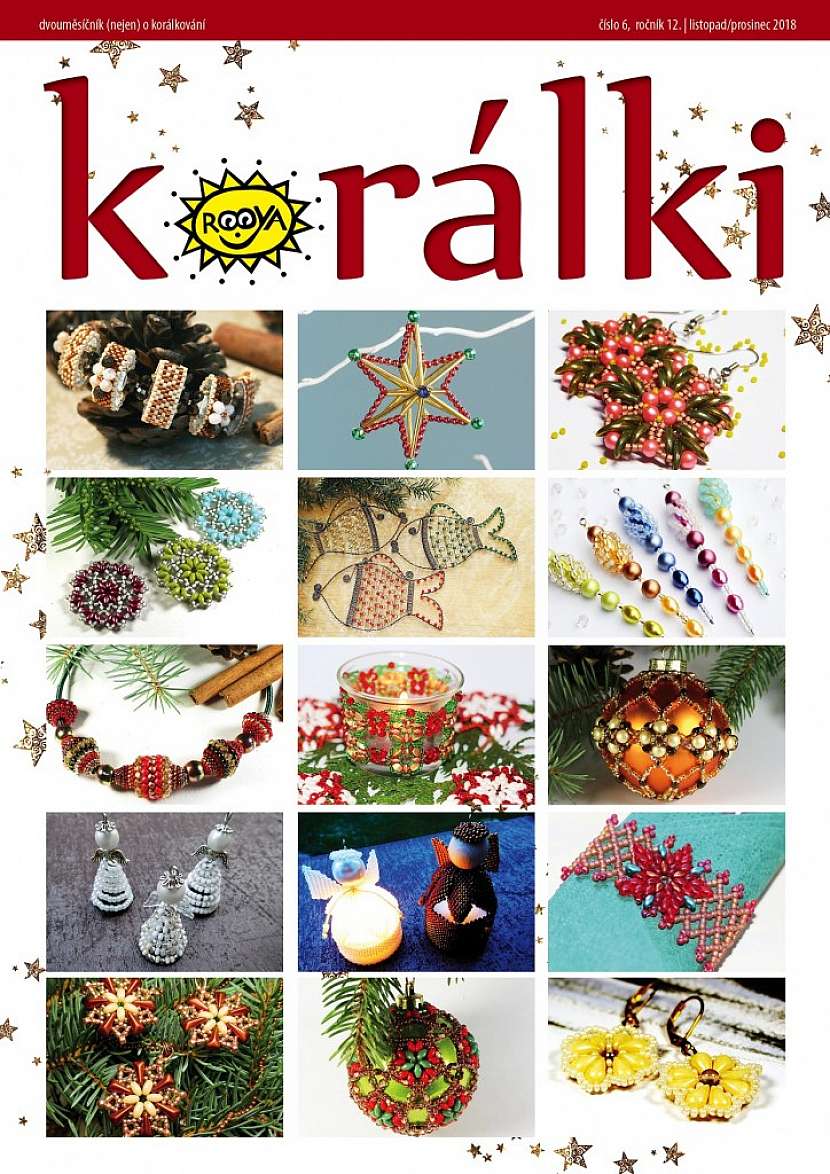 Obsah časopisu Korálki 6/2018 – Skořicové Vánoce