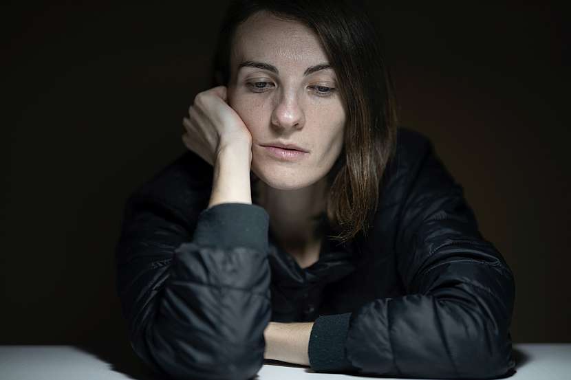 Smutná žena