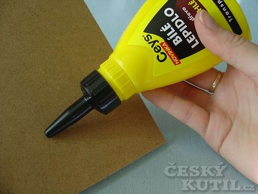 Africký obrázek – výtvarná technika dekupáž