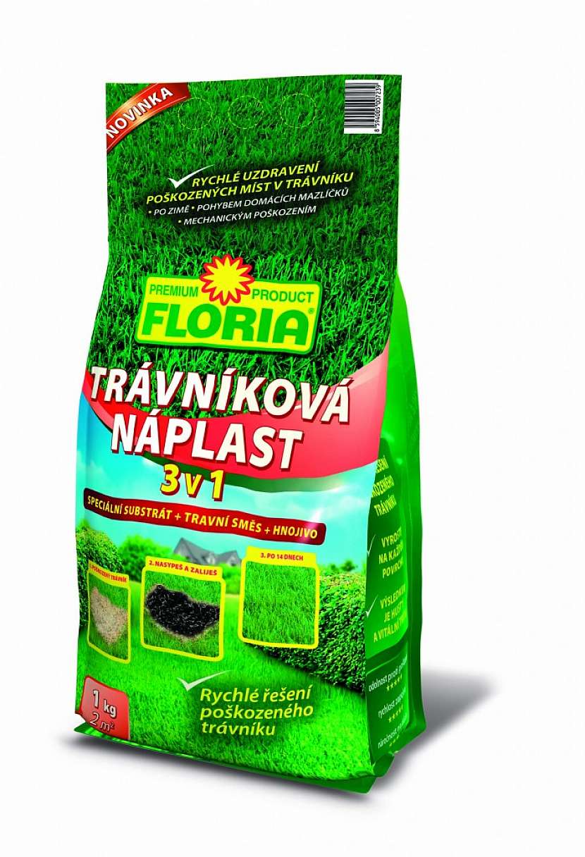 A co když jsou v trávníku hlubší díry?