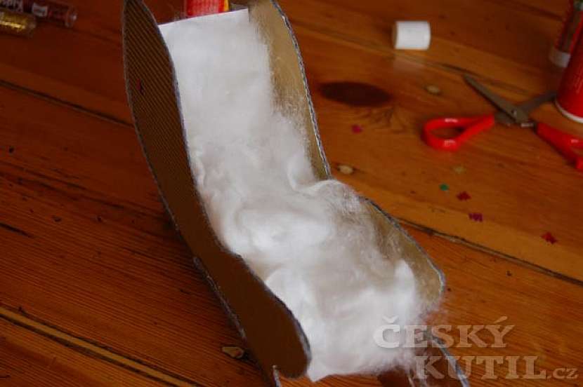 Sáňky na dárky pro Mikuláše nebo pro Ježíška