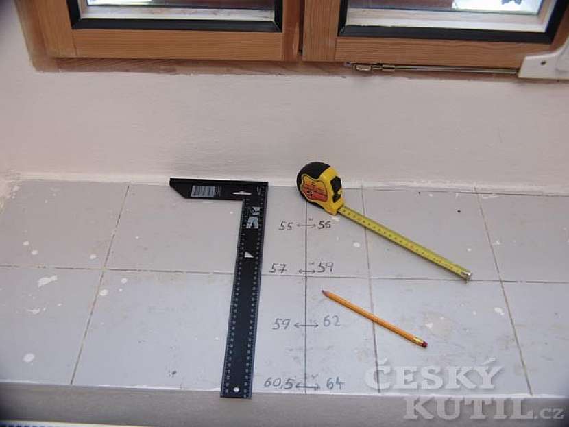 Obložený parapet