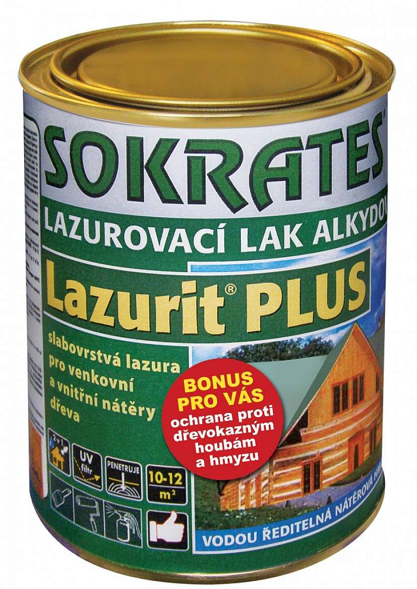Povrchová úprava venkovních podkladů - dřevěných i kovových