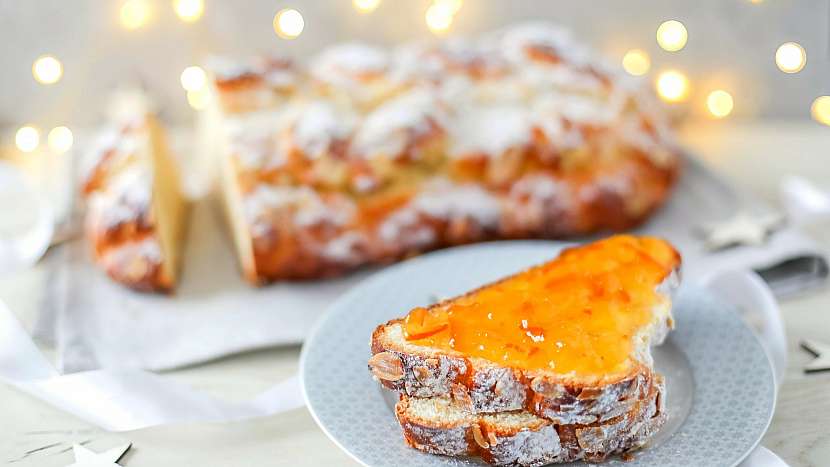 Nekynutá vánočka recept