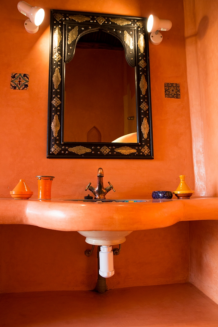Koupelna z marockého štuku