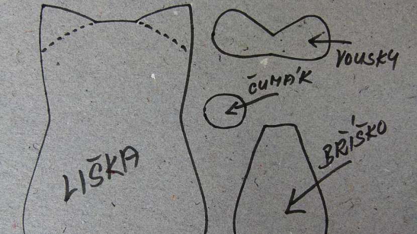 Jak ušít dětem kamaráda do kapsy 2
