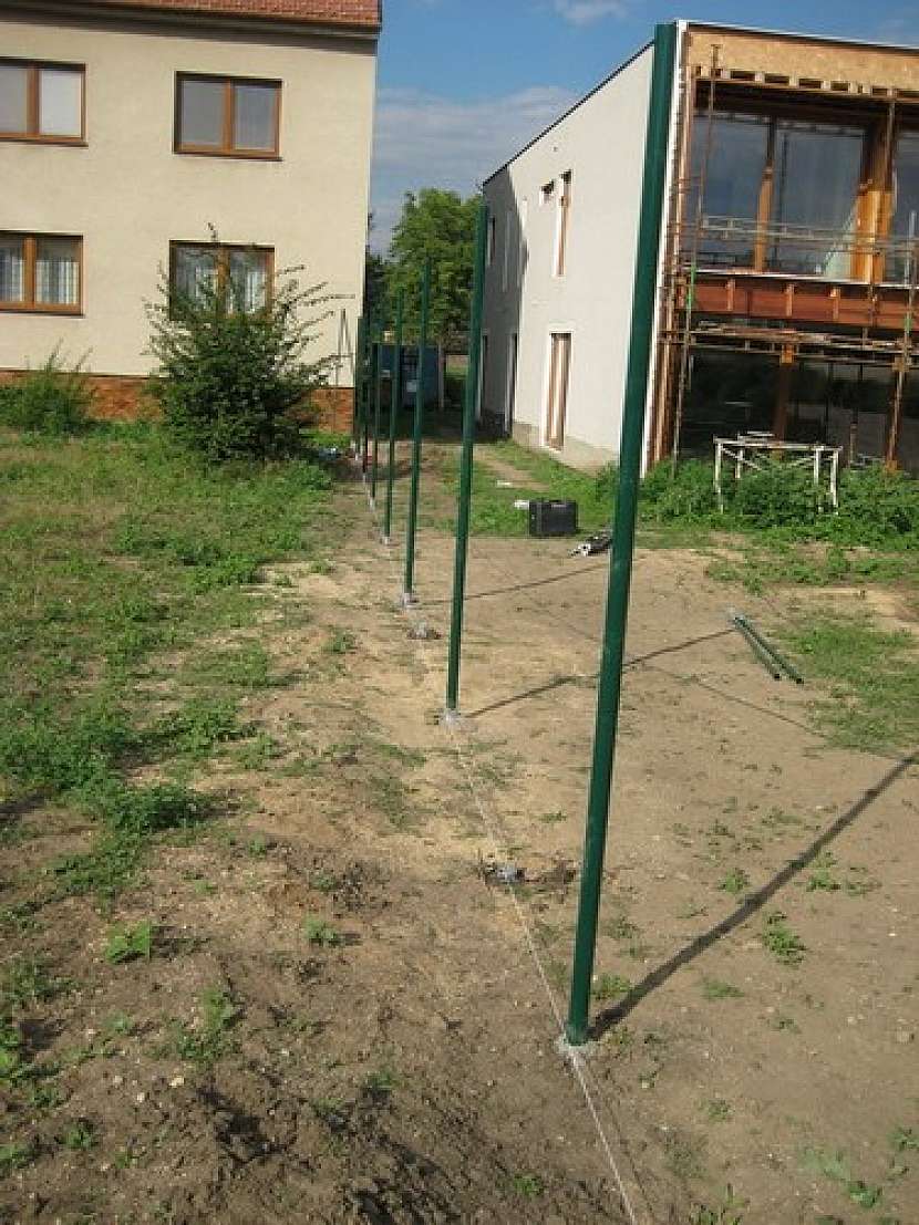 Možnost stavby plotů v zimě