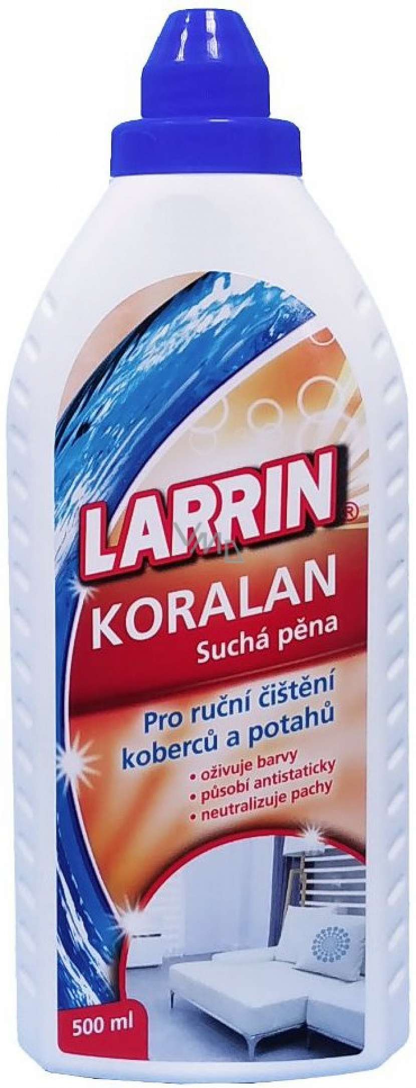 Larrin_Koralan_Rucni cistic pena na koberce