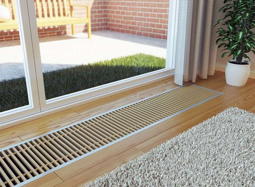 4. Efektivní i designové vytápění u velkých prosklených ploch