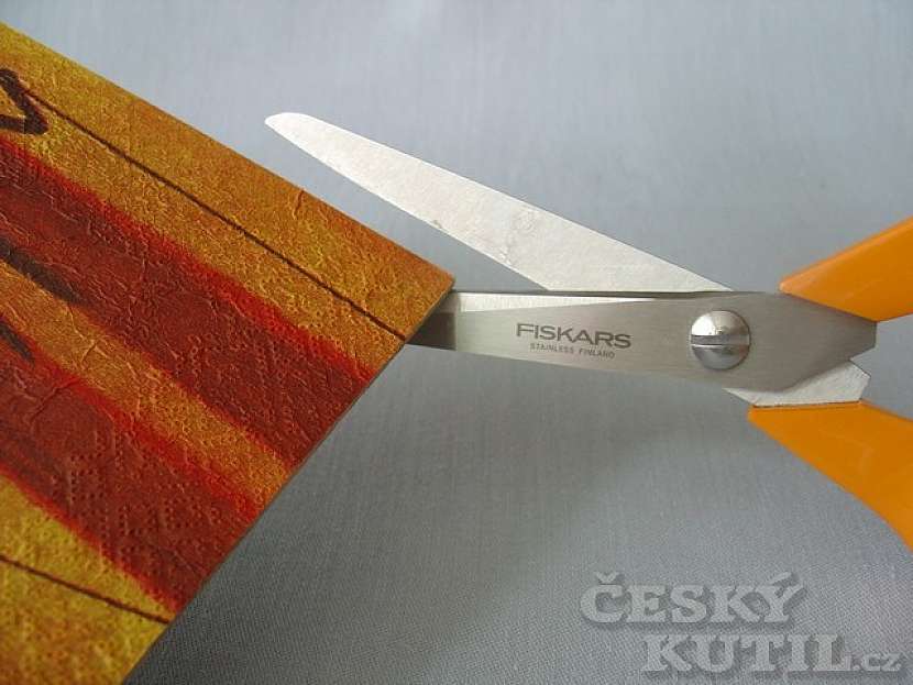 Africký obrázek – výtvarná technika dekupáž