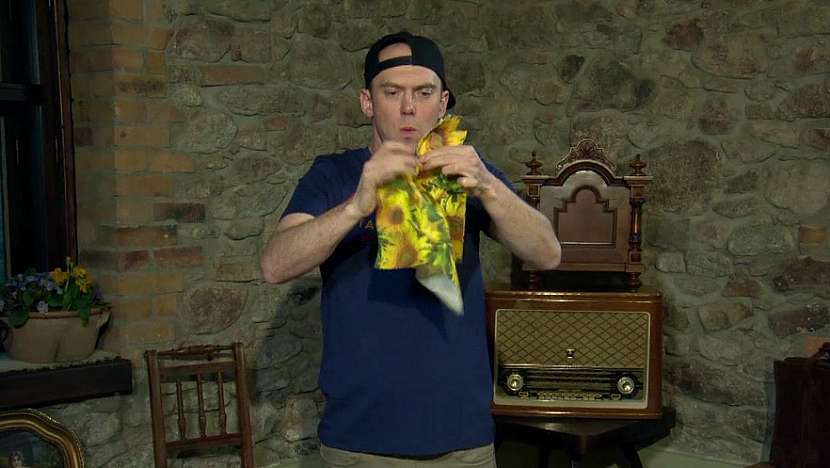 Jak si udělat květináč jako malovaný aneb zázraky s ubrouskem 1