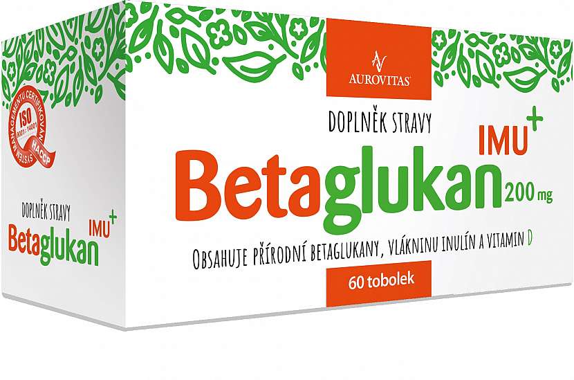 Betaglukan Imu 60 s logem Aurovitas