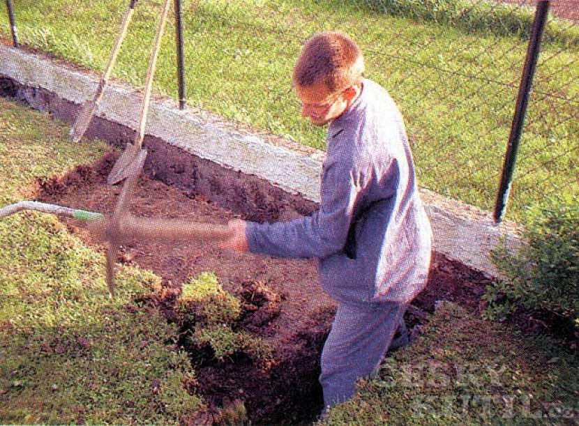 Stavba zahradní kuchyně – 1. díl