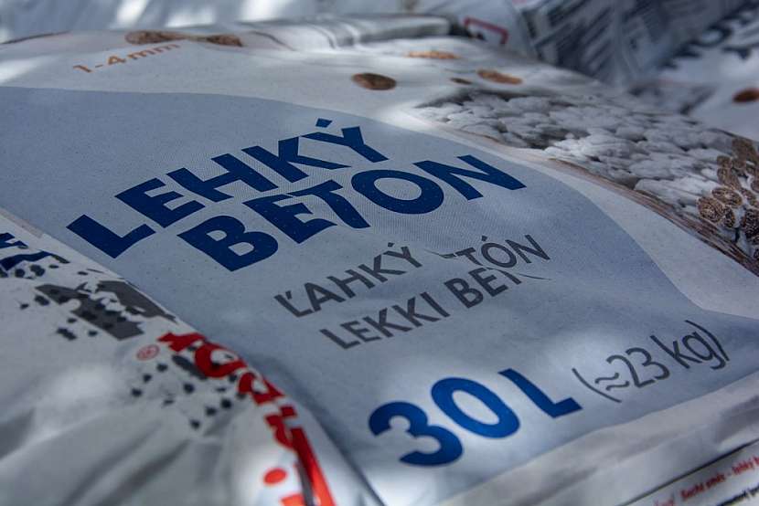 Liapor Mix je lehký beton mnoha využití