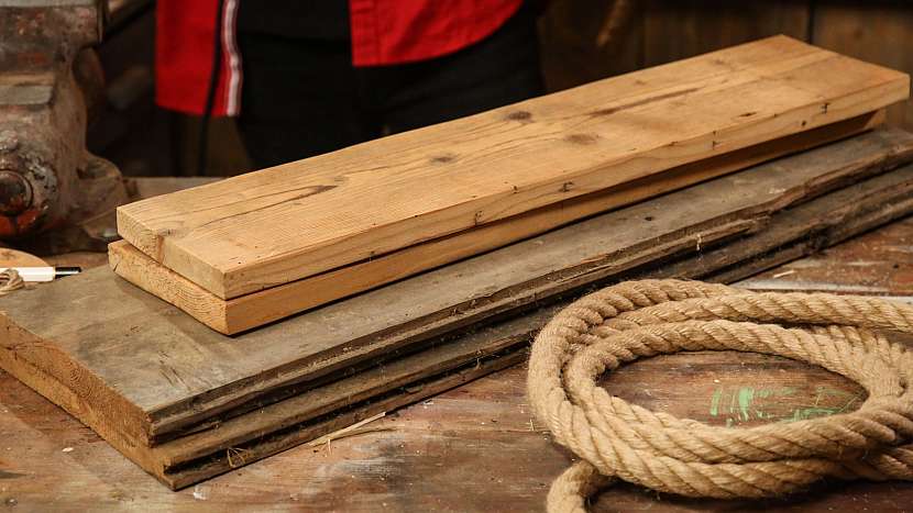 DIY policová sestava bez hřebíků: připravíme si prkna