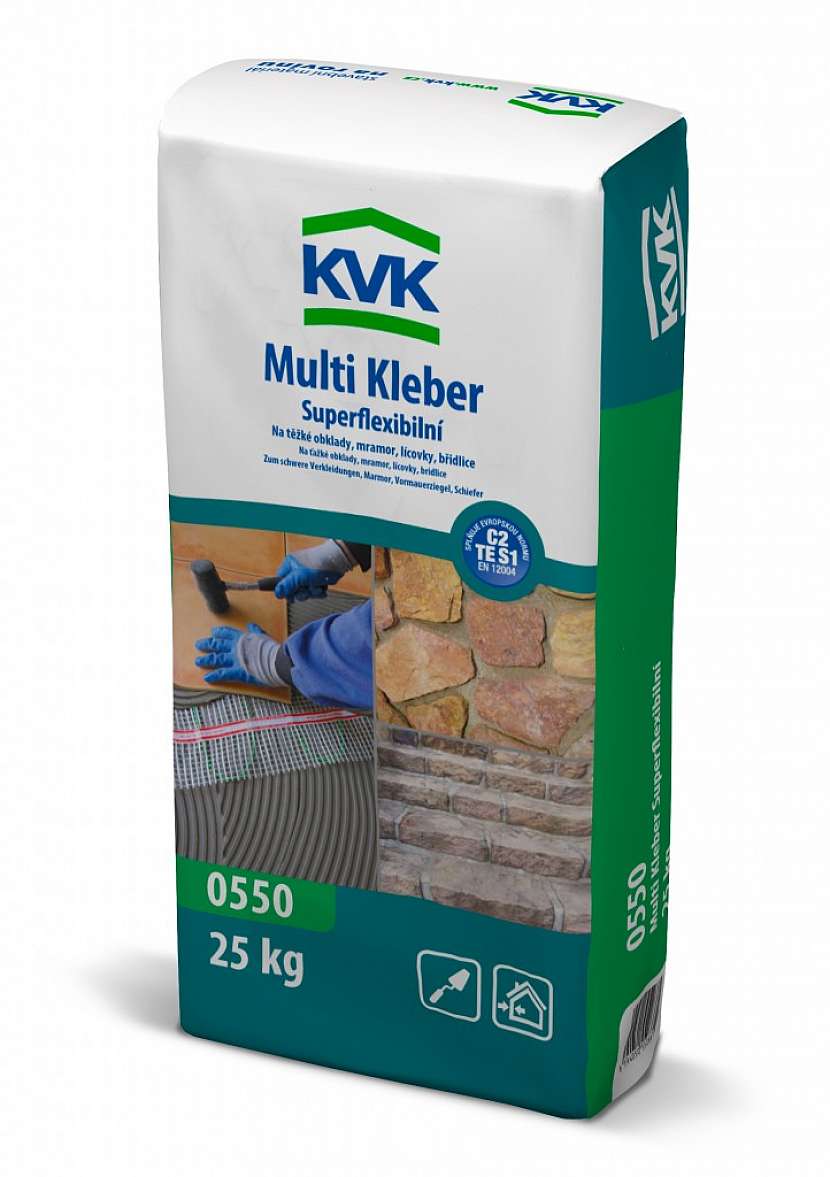 Špičkou pro dřevostavby - 0550 KVK Multi Kleber Superflexibilní