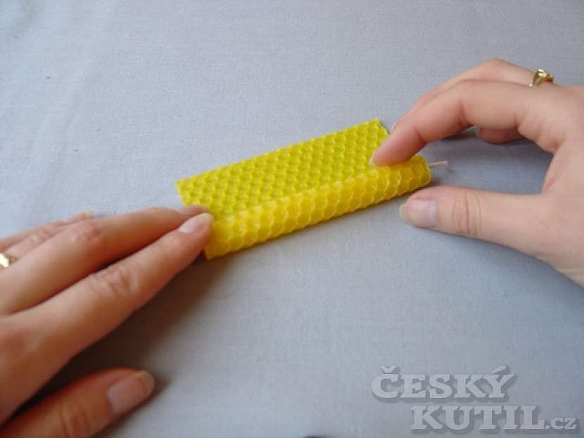 Svíčky ze včelího vosku