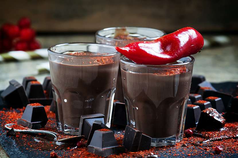 Chilli čokoláda zahřeje tělo a pohladí duši