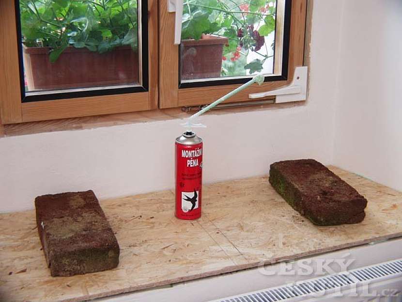 Obložený parapet