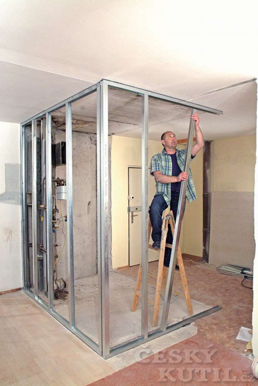 Sádrovláknité desky Rigidur: postup