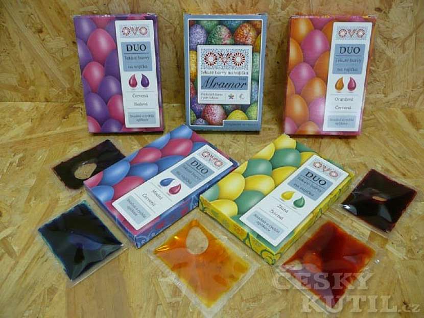 Návod na barvení velikonočních vajíček – barvy OVO