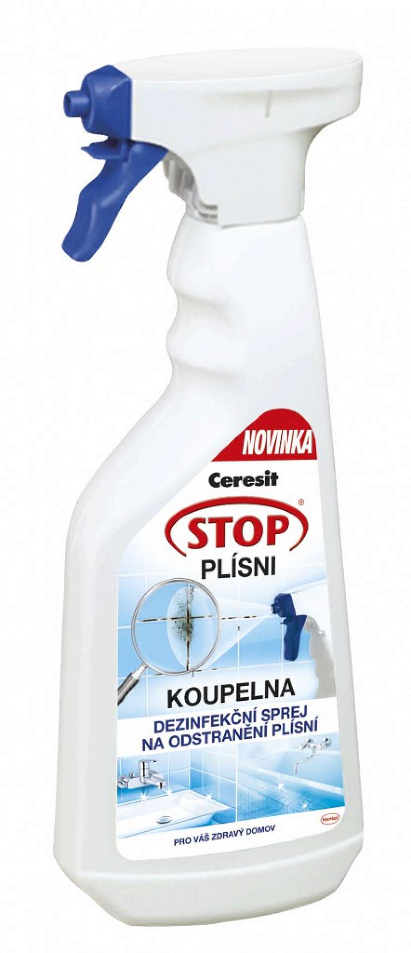 Sprej Ceresit Stop Plísni – ukliďte plísně k „ledu“