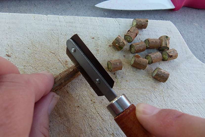 Náramek s korálky z proutků aneb vyrobte si materiál sami 1
