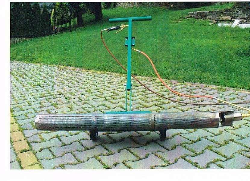 INFRA hořák na IPU