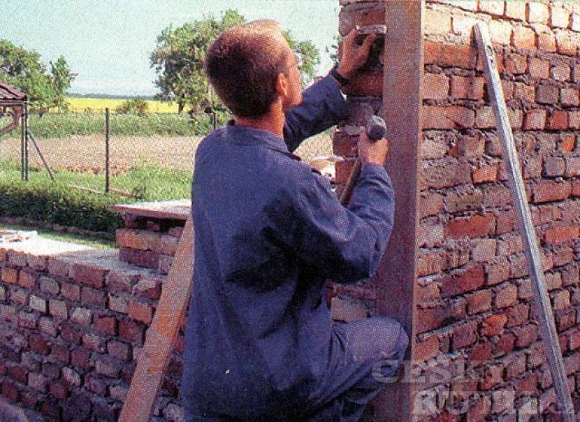 Stavba zahradní kuchyně – 1. díl