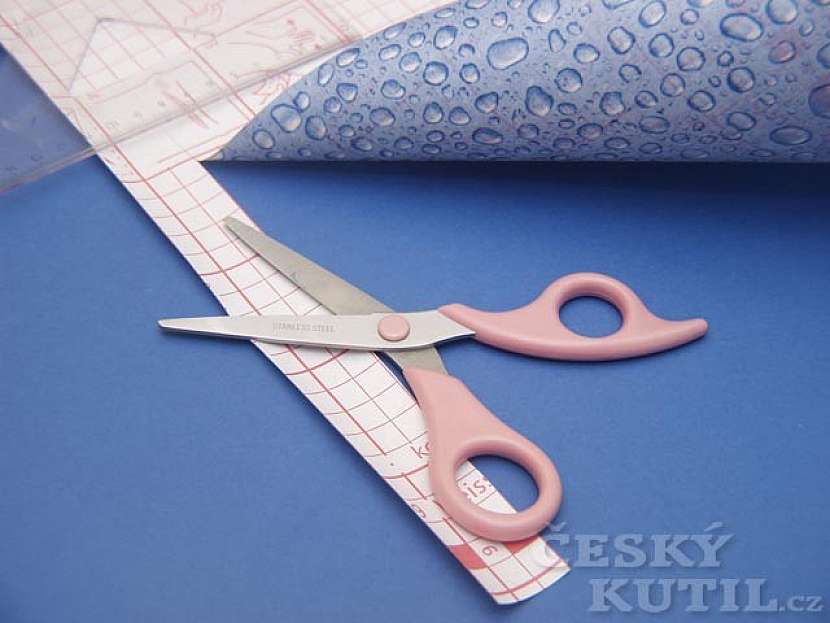Zrcadlo s DC-fix tapetou