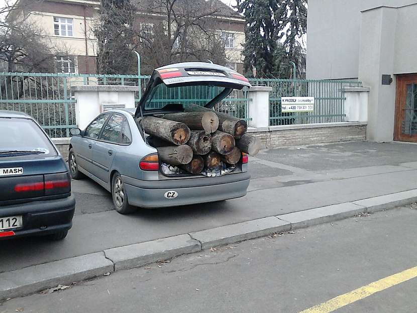 Žádná fotomontáž, reálný záběr z ulice