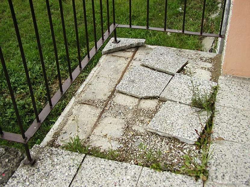 Dlažba pro kaskadéry