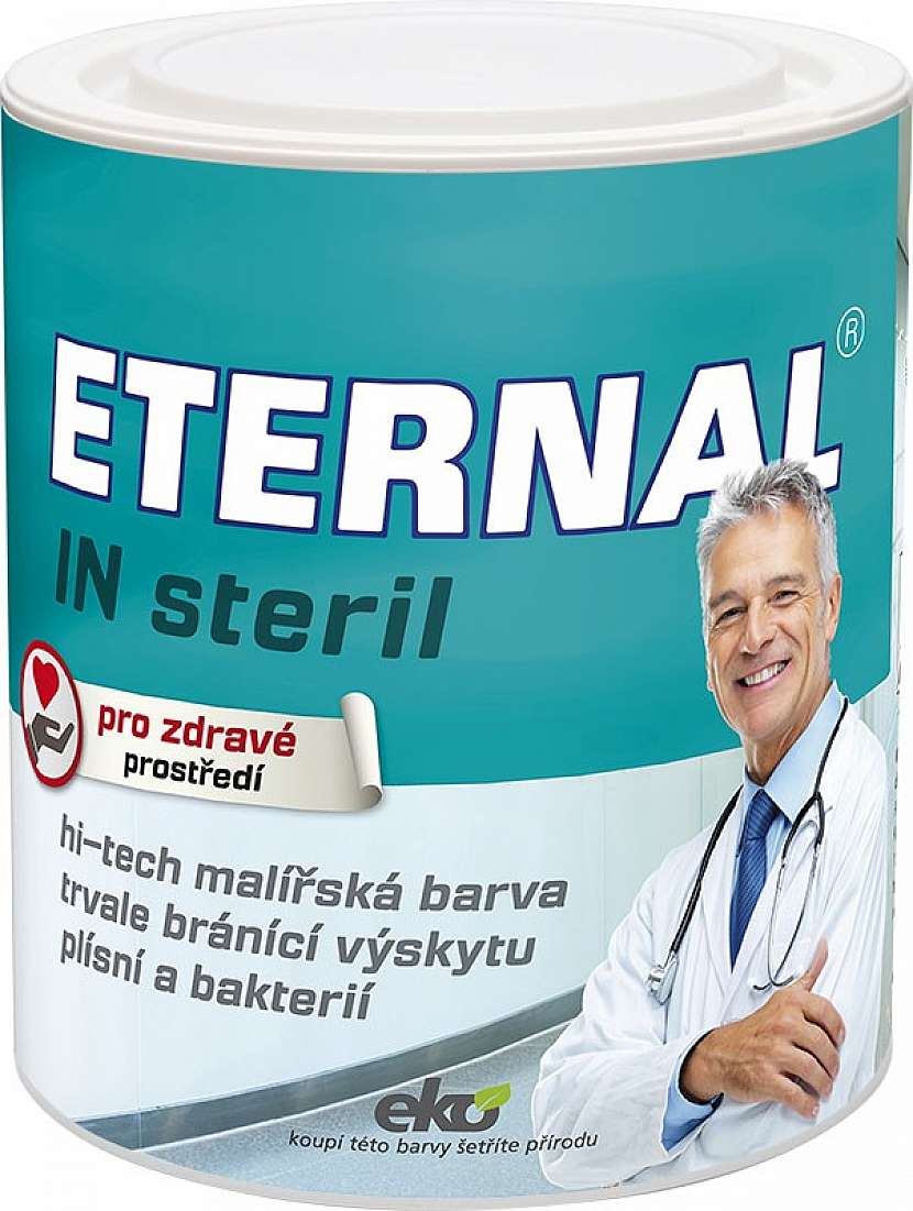 Jak na plíseň v bytě? Definitivní tečku za plísněmi v interiéru i exteriéru představuje nátěrová hmota ETERNAL