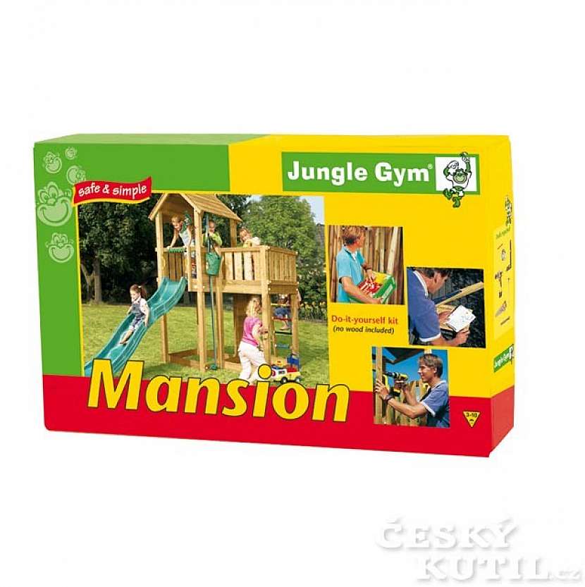 Montáž hřiště Jungle Gym je rodinná zábava