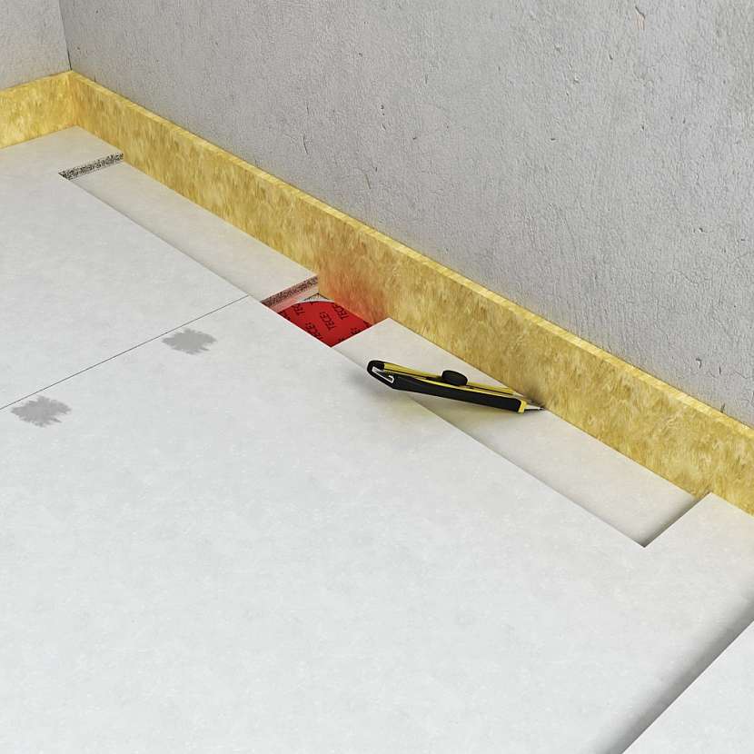 Montážní postup instalace sprchového podlahového setu