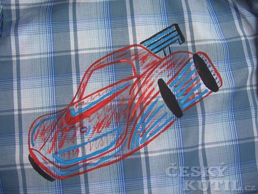Zdobení dětské košile