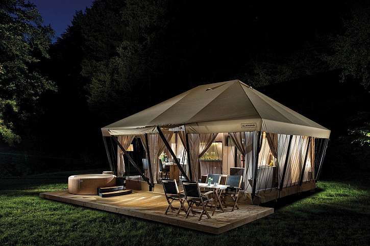 Glamping jako luxusní varianta kempování