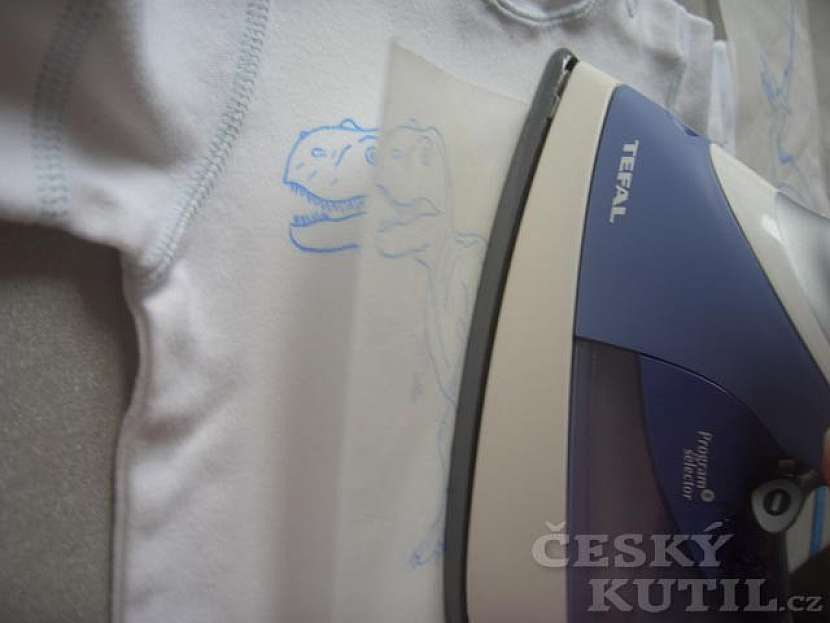 Malování na textil – tričko