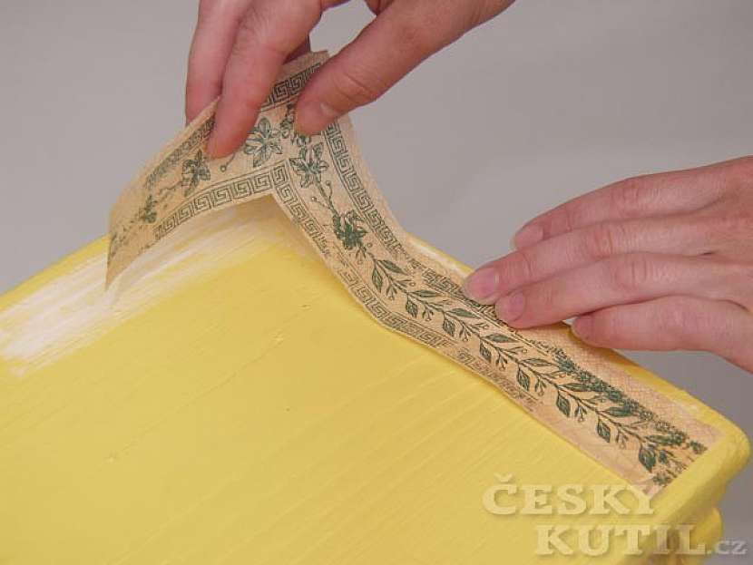 Renovace stoličky