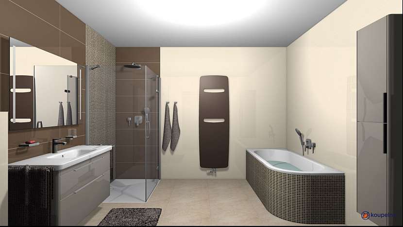 Inspirace pro koupelny - 2. díl - 20 nejlepších návrhů koupelen s designovými radiátory Zehnder
