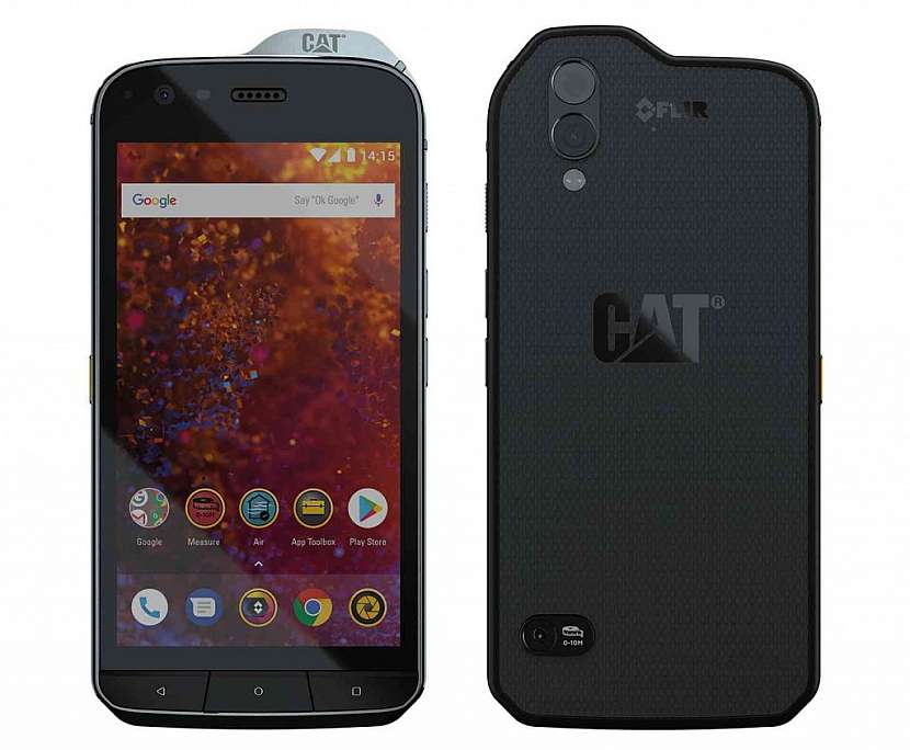 CAT S61 - nejvybavenější a nejuniverzálnější odolný smartphone na trhu
