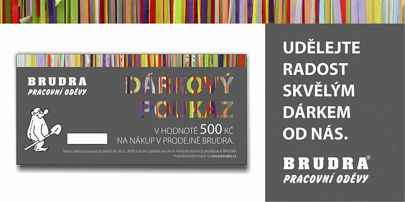 Dárkový poukaz od Brudry