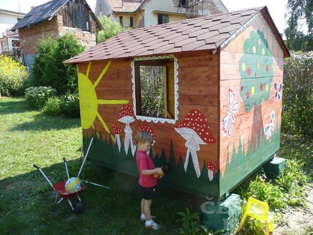 Zahradní domek pro dítě – 1. díl