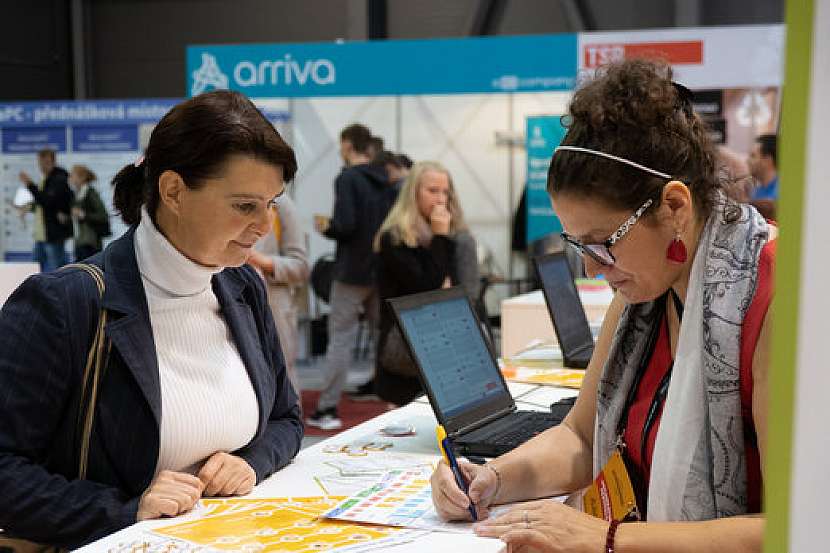 Na místě můžete rovnou zanechat pro budoucího zaměstnavatele i životopis