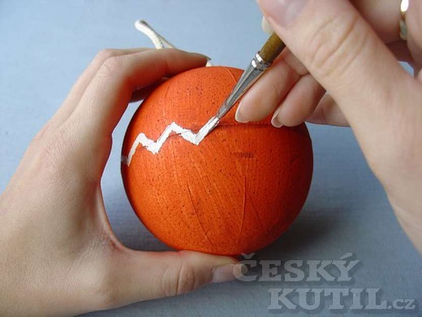 Vánoční ozdoby z polystyrenu