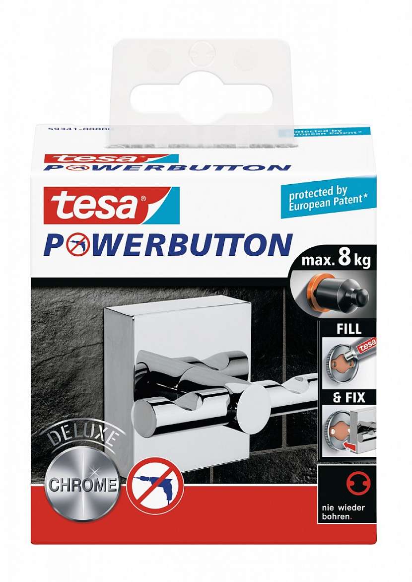 tesa Powerbutton® háčky
